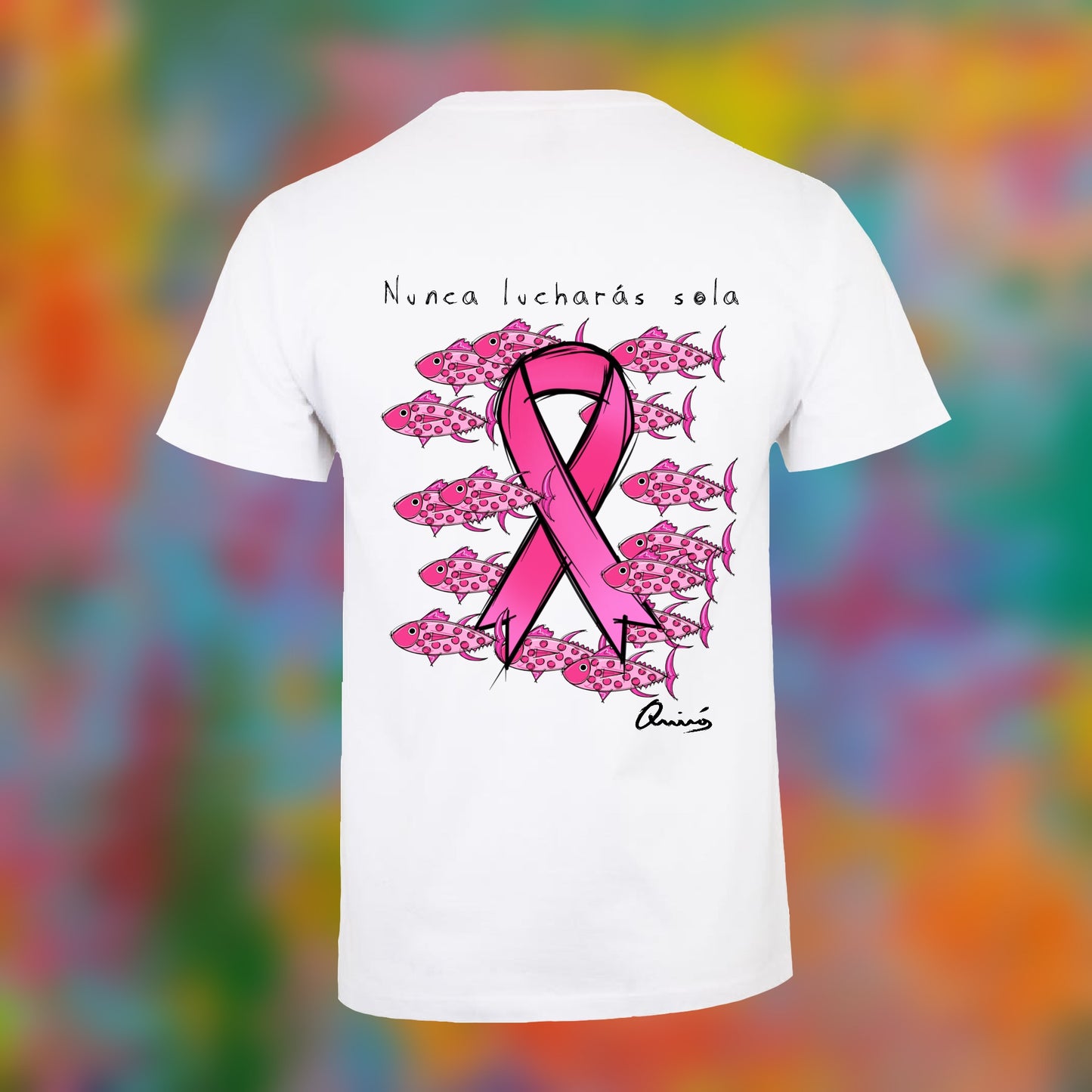 Camiseta Nunca Lucharás Sola