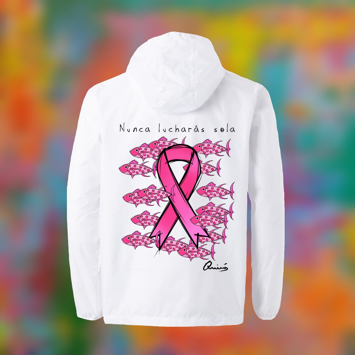 Cortavientos Nunca Lucharás Sola