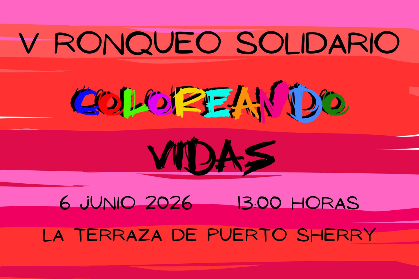 ENTRADA "V RONQUEO SOLIDARIO COLOREANDO VIDAS"