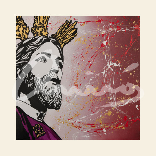 Nuestro Señor de la Bondad y Misericordia en el Sagrado Lavatorio de pies a sus Discípulos